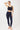 Mandala Sport Bra Dunkelblau Outfit Front - Ultra Light Bra