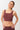 Mandala Sport Bra Red Front - Ultra Light Bra