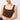Mandala Sports Bra, Brown, Front - Ultra Light Bra