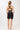 Mandala Sport Bra Schwarz Outfit Rückseite - French Neck Bra