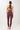 Mandala Pilates Legging Red Outfit Back - Pilates Tights