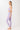 Mandala Pilates Legging Lila Outfit Seite - Pilates Tights