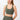 Mandala Green Sports Bra (Front) - Sports Bra
