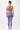 Mandala Sport Bra Purple Outfit Back - Sports Bra