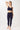 Mandala Sport Bra Dunkelblau Outfit Front - Sports Bra