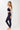 Mandala Active Bra Dunkelblau Outfit Seite - Studio Bra
