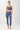 Mandala Active Bra Blue Outfit Front - New Studio Bra