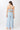 Mandala Sport Bra Blau Outfit Rückseite - New Studio Bra