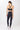 Mandala Sport Bra Blau Outfit Rückseite - New Studio Bra