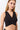 Mandala Black Fitness Bra  Detail Pilates Bra