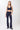 Mandala Trainings Bra Dunkelblau Outfit Front - Rib Bra 2.0
