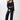 Mandala Pilates Jacke Schwarz Outfit Front - Ballet Wrap