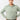 Mandala Fitnes Jacket Green Front - Knitted Hoodie Jacket