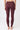Mandala Fitness Legging Rot Rückseite - Sporty Vibe Leggings
