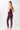 Mandala Fitness Legging Rot Outfit Rückseite - Sporty Vibe Leggings