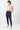 Mandala Fitness Legging Blue Outfit Front - On Point Legging