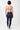 Mandala Fitness Legging Blau Outfit Rückseite - On Point Legging