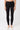 Mandala Fitness Pant Black Front - Rolldown Tights