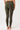 Mandala Fitness Pant Green Back - Rolldown Tights