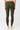 Mandala Green Fitness Leggings (Back View) - Wrap Leggings