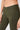 Mandala Green Fitness Leggings - Details: Wrap Leggings