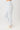 Mandala Pilates Legging Hellblau Seite - Pilates Tights