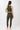 Mandala Pilates Leggings Green Outfit (Back View) - Pilates Tights