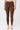 Mandala Pilates Legging Braun Front - Pilates Tights