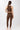 Mandala Pilates Legging Braun Outfit Rückseite - Pilates Tights