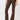 Mandala Brown Fitness Pants (Front) - Classic Roll-Down