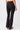 Mandala Fitness Legging Schwarz Rückseite - Flared Sports Pant