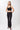 Mandala Fitness Legging Schwarz Outfit Front - Flared Sports Pant