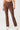 Mandala Fitness Legging Braun Front - Flared Sports Pant