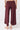 Mandala Sport Pant Rot Rückseite - Tulip Pants