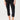 Mandala Active Legging Black Front - Best Cropped Legging