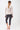 Mandala Active Legging Grau Outfit Rückseite - Best Cropped Legging