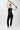 Mandala Trainings Hose Schwarz Outfit Front - The N.Y. Pants