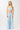 Mandala Trainings Pant Hellblau Outfit Front - Lounge Pants
