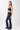 Mandala Trainings Pant Dunkelblau Outfit Seite - Back Envelope Pants