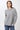 Mandala Active Pullover Grau Front - Relaxed Pullover