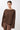Mandala Sport Shirt Braun Front - Iconic Longsleeve