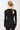 Mandala Sport Shirt Schwarz Rückseite - Slim V-Neck