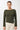 Mandala Sport Shirt Grün Front - Side Button Longsleeve