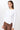 Mandala Sport Shirt Weiß Front - Side Button Longsleeve
