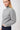 Mandala Active Pullover Grau Seite - Gathered Shoulder Knit