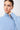 Mandala Active Pullover Blau Detail - Gathered Shoulder Knit