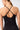 Mandala Fitness Top Schwarz Rückseite - Cropped Pilates Top
