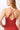 Mandala Fitness Top Rot Rückseite - Cropped Pilates Top