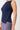 Mandala Sport Top Blau Detail - Side Button Top