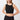 Mandala Sport Top Schwarz Front - Serenity Top